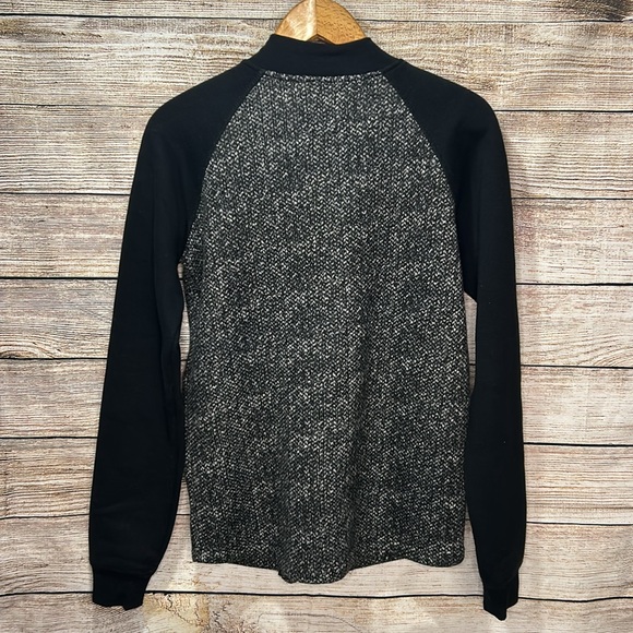 Native Youth RETRO Knitted Jersey Bomber Jacket Men’s size Small - Picture 8 of 11